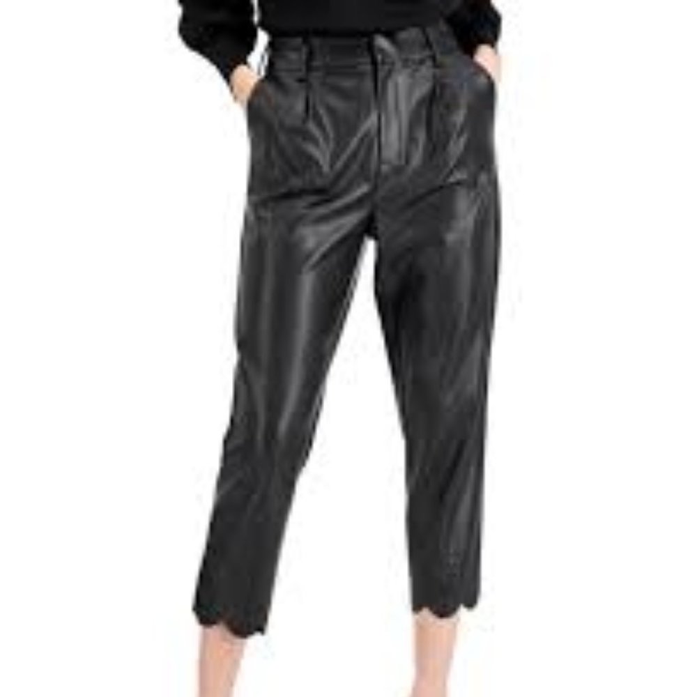 INC Faux Leather Pants Size 12